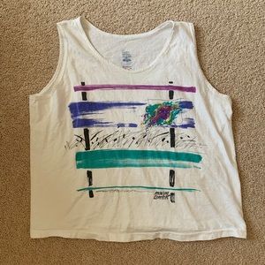 Vintage Graphic Tank Top